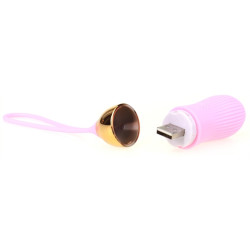 Generique Oeuf vibrant Stripe Sex 8.5 x 3cm Rose